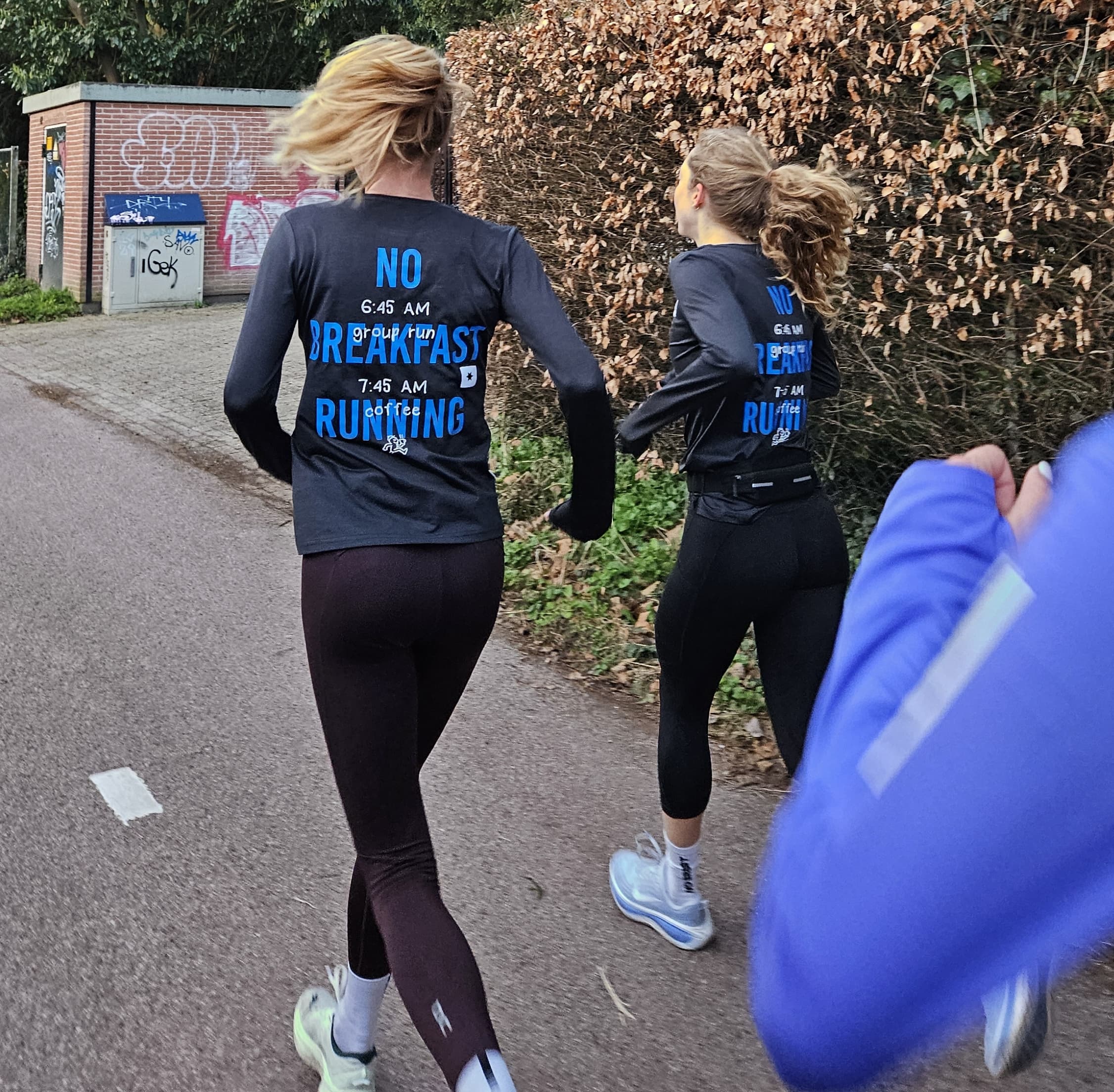 NoBreakfast Running groep — 6:45 uur groepsloop, 7:45 uur koffie